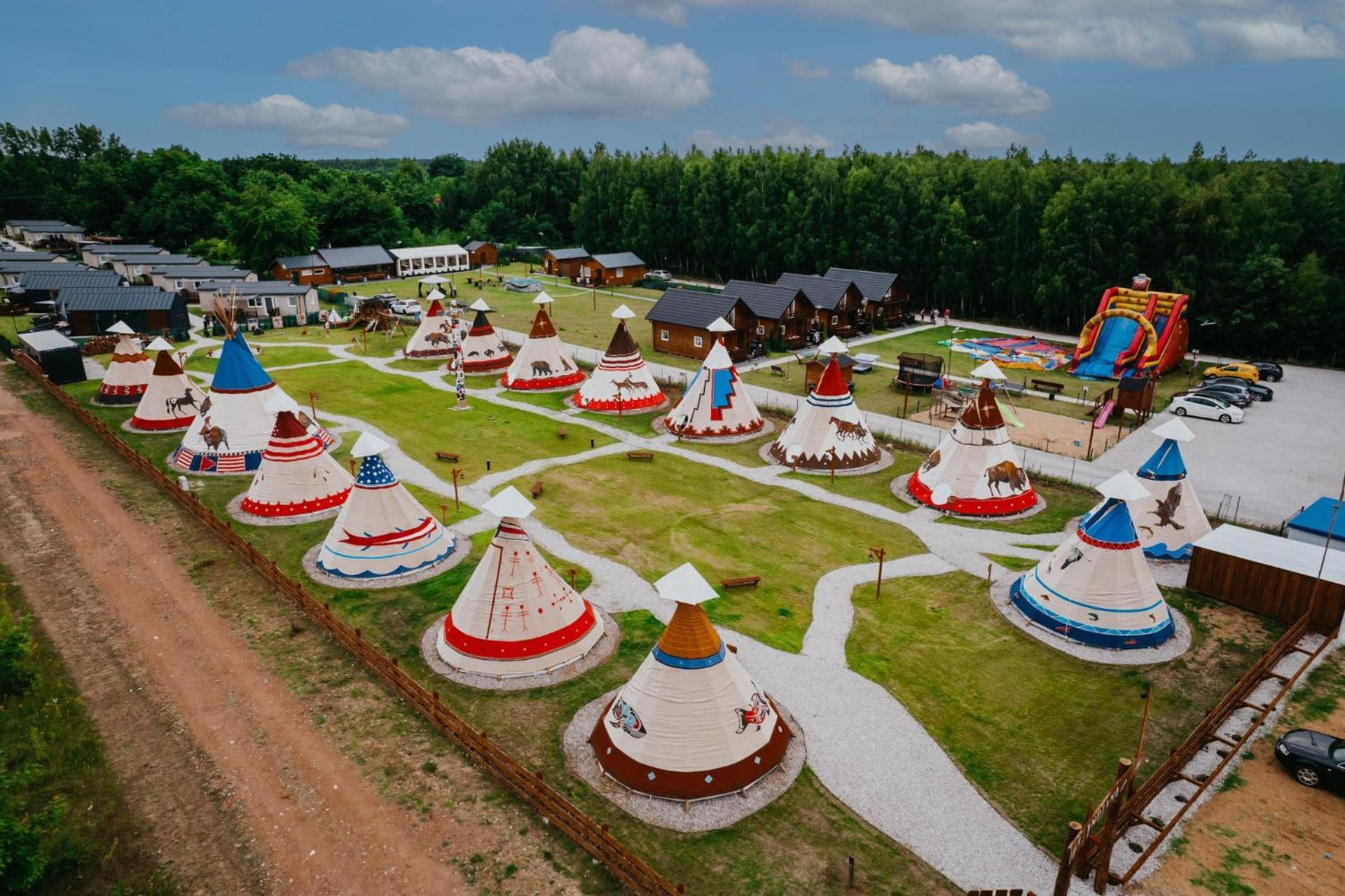 Indiana Camp - 150 M Od Suntago Park Hotel Grabce-Towarzystwo ภายนอก รูปภาพ
